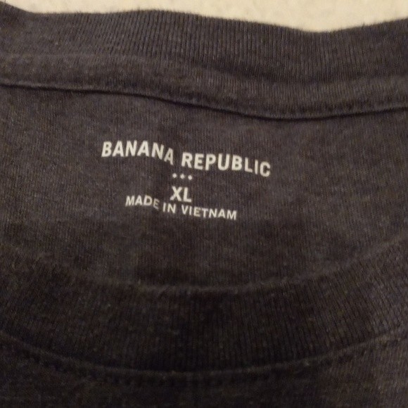 Banana Republic Mens Tshirt XL Elephant Primitive Gray - Picture 3 of 6